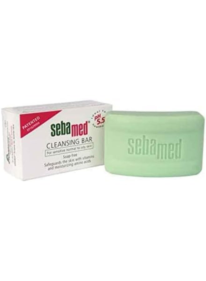 Sebamed Olive Oil Cleansing Soap Bar, 100 G - Image 2